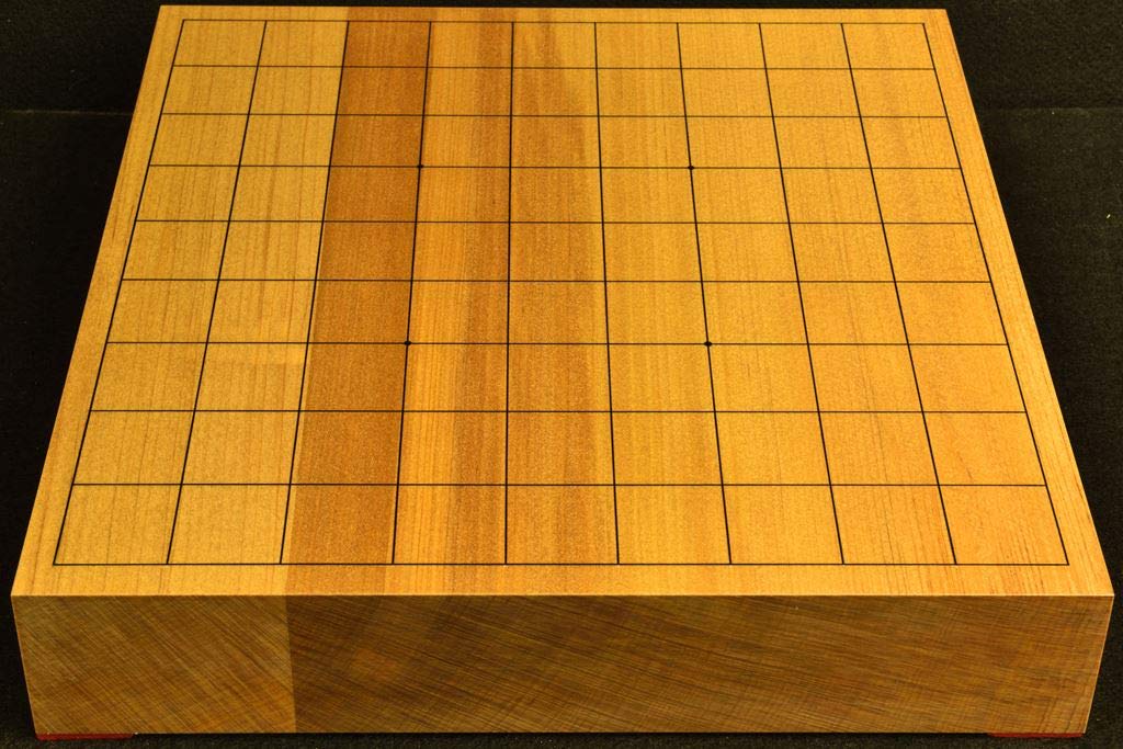 Amazon | 将棋盤 新桂20号卓上 接合盤 松印 ※フエルト下敷き付 本漆